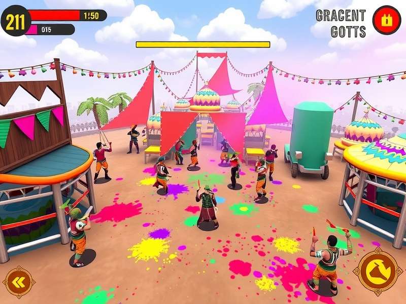 Holi Merriment Madness showing different regional festival variations